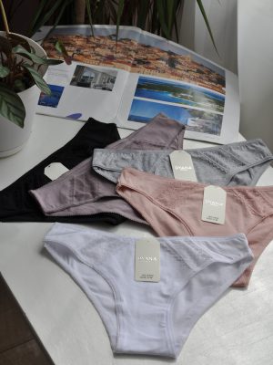Сліпи з бавовни білі S/M