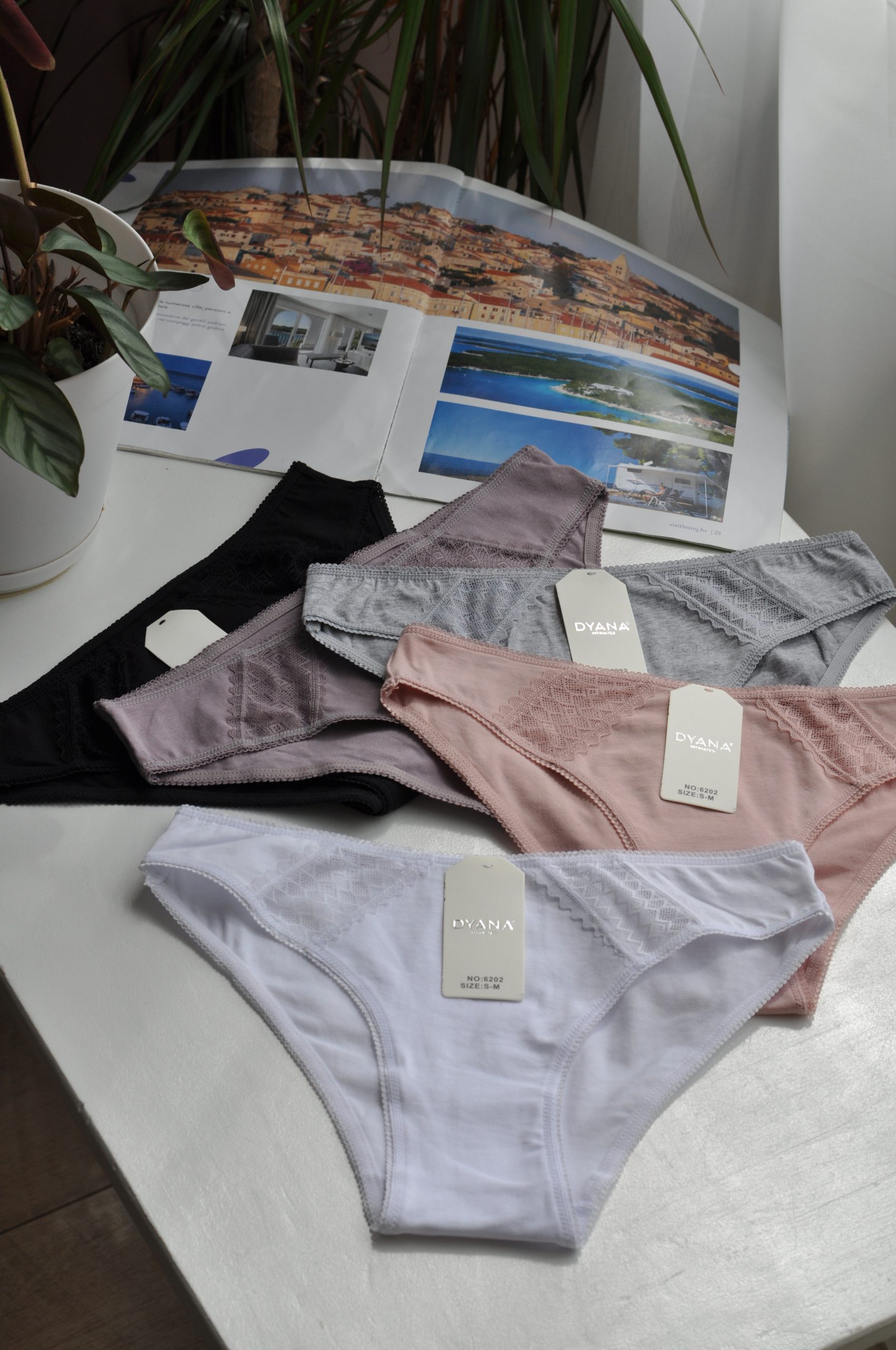 Сліпи з бавовни білі S/M